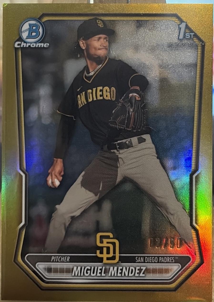 Miguel Mendez [Gold Refractor] #BCP-107