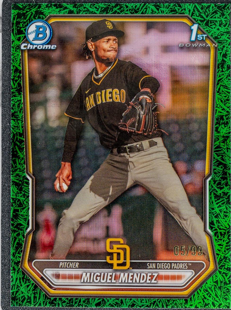 Miguel Mendez [Green Grass Refractor] #BCP-107