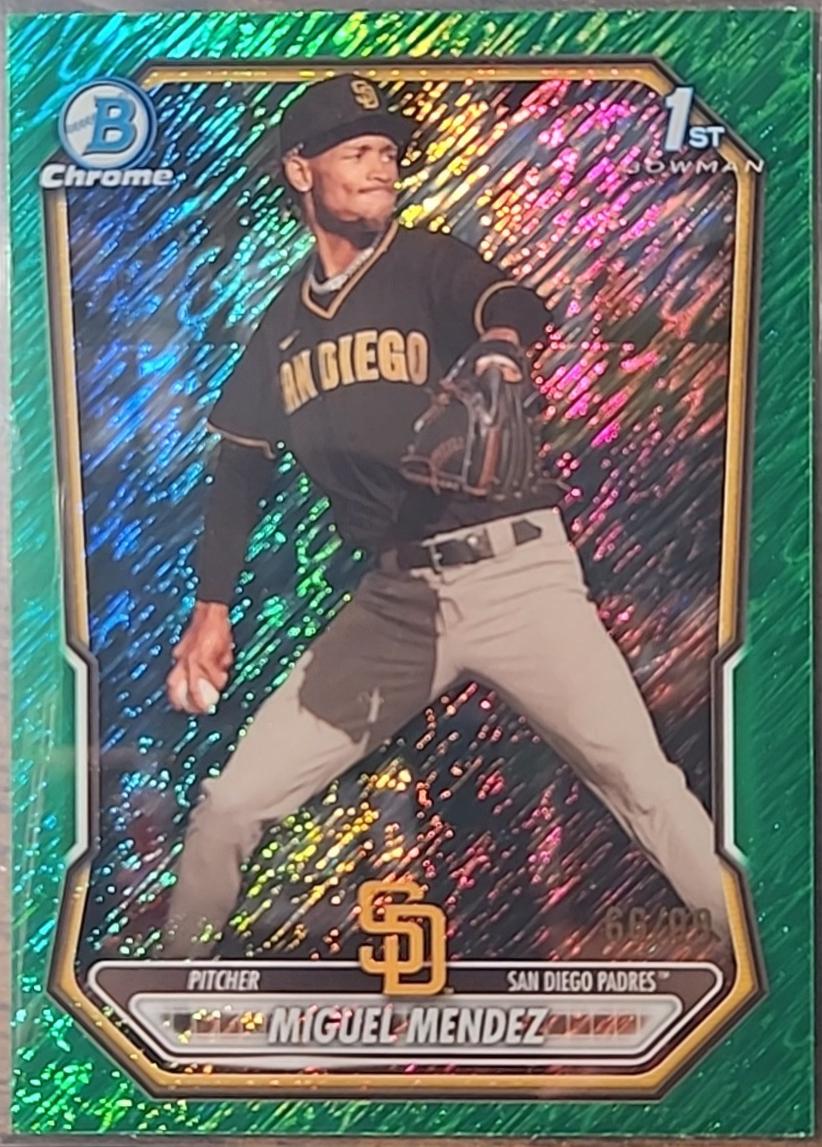 Miguel Mendez [Green Shimmer Refractor] #BCP-107