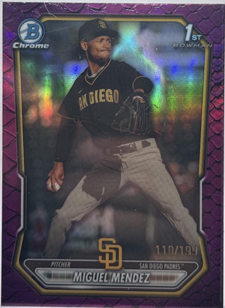Miguel Mendez [Reptilian Fuchsia Refractor] #BCP-107