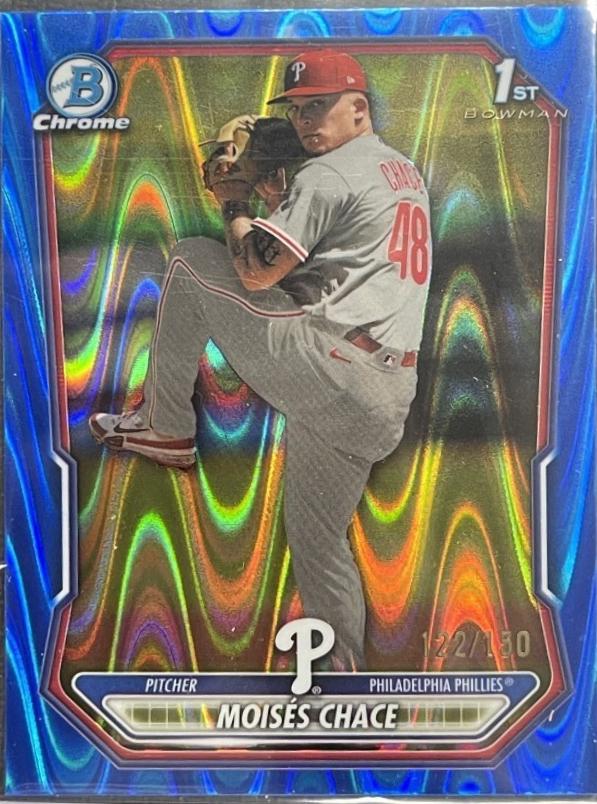 Moises Chace [Blue RayWave Refractor] #BCP-36