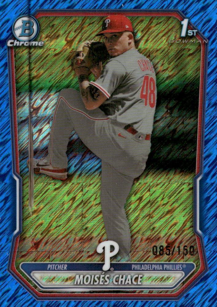 Moises Chace [Blue Shimmer Refractor] #BCP-36