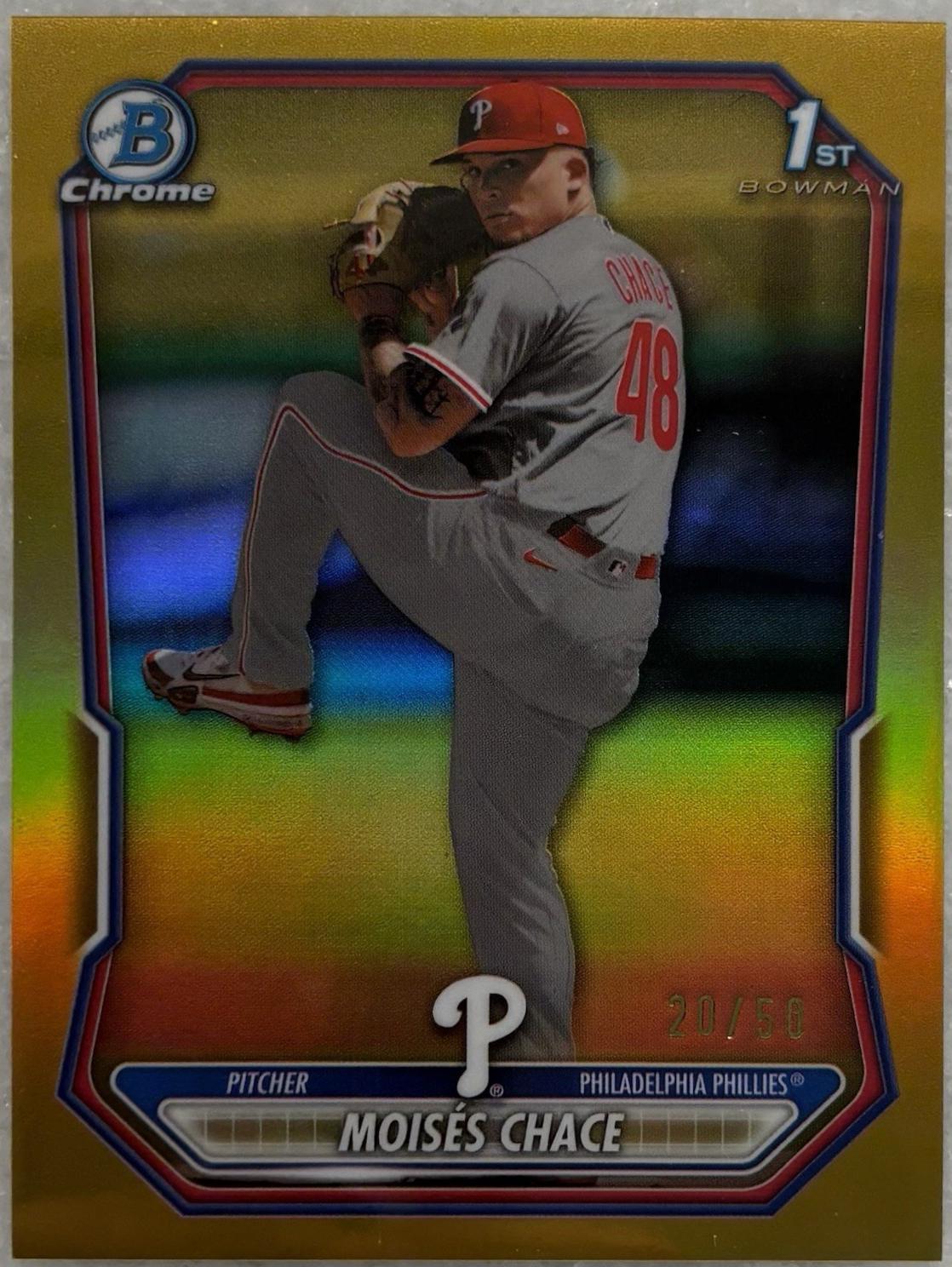 Moises Chace [Gold Refractor] #BCP-36