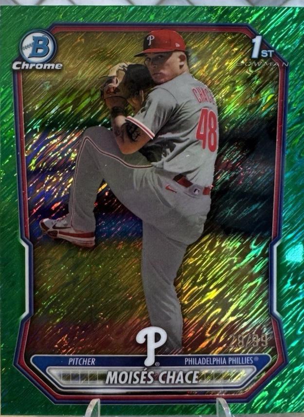 Moises Chace [Green Geometric Refractor] #BCP-36