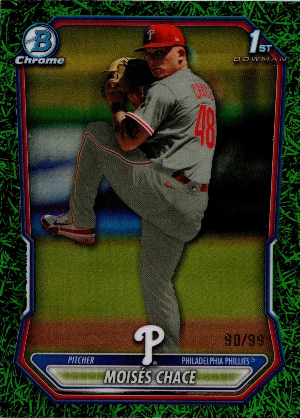 Moises Chace [Green Grass Refractor] #BCP-36