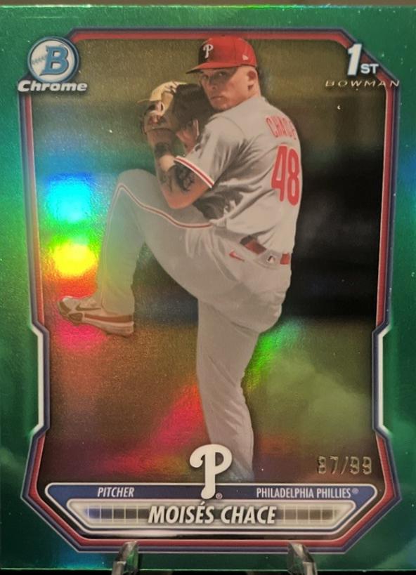 Moises Chace [Green Refractor] #BCP-36