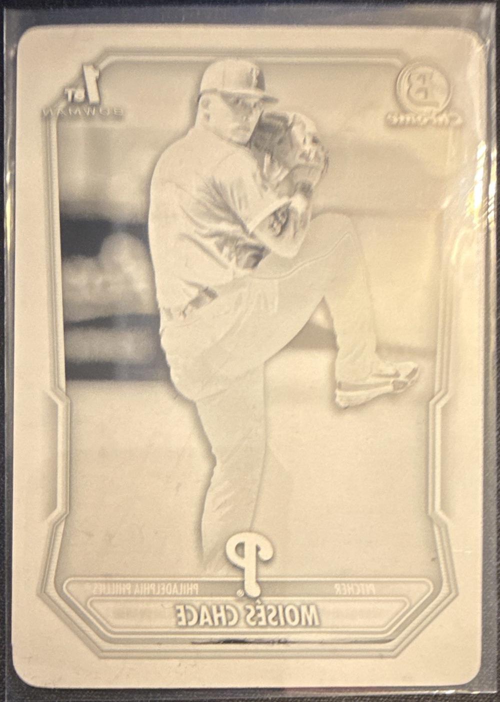Moises Chace [Printing Plate] #BCP-36