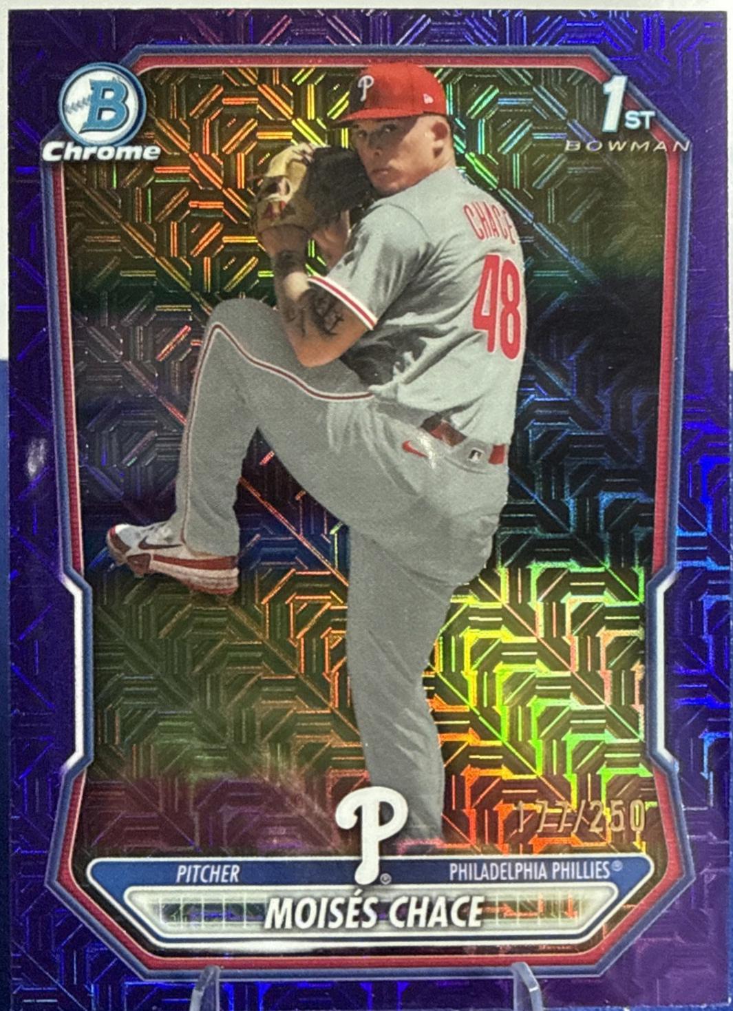 Moises Chace [Purple Mojo Refractor] #BCP-36