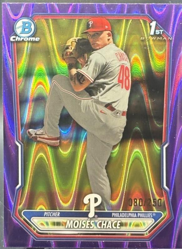 Moises Chace [Purple Refractor] #BCP-36