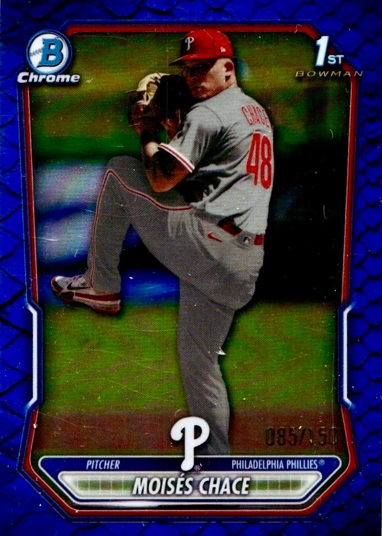 Moises Chace [Reptilian Blue Refractor] #BCP-36