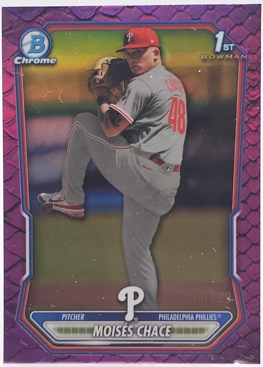 Moises Chace [Reptilian Fuchsia Refractor] #BCP-36
