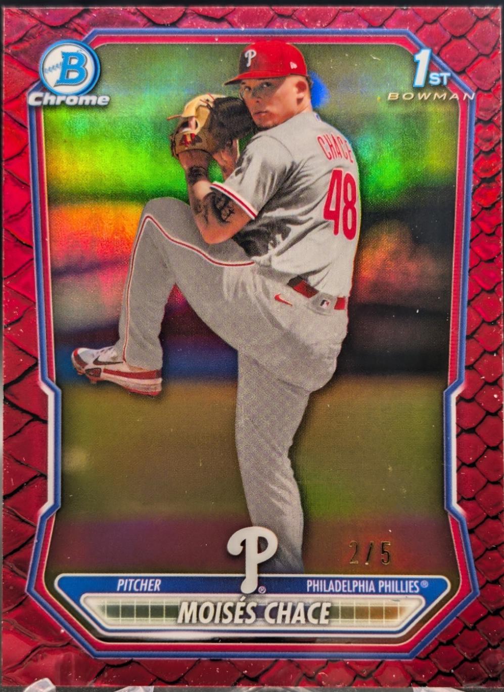 Moises Chace [Reptilian Red Refractor] #BCP-36