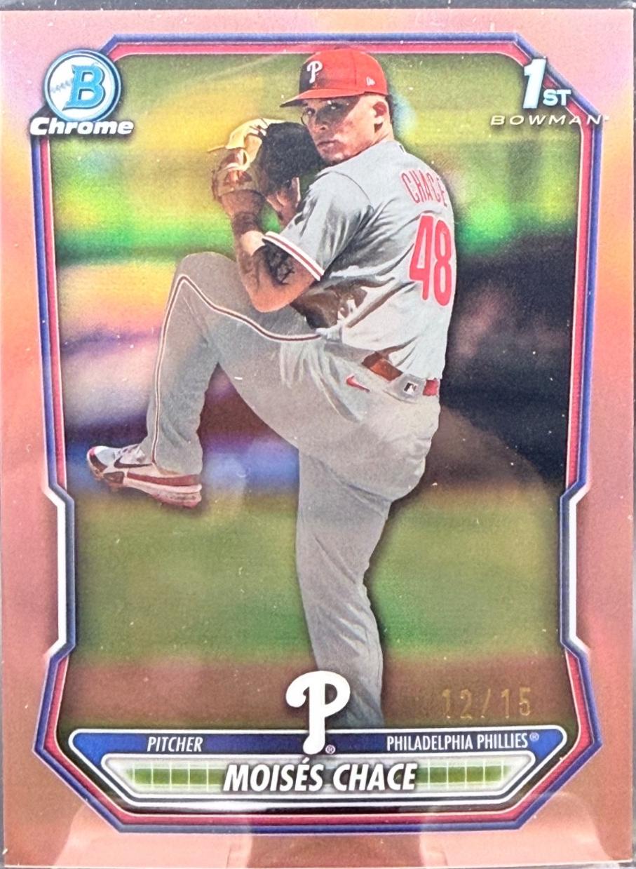 Moises Chace [Rose Gold Refractor] #BCP-36