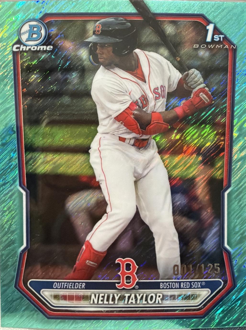 Nelly Taylor [Aqua Shimmer Refractor] #BCP-65