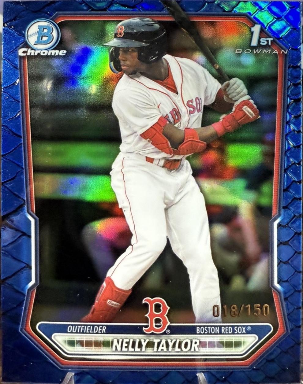 Nelly Taylor [Reptilian Blue Refractor] #BCP-65