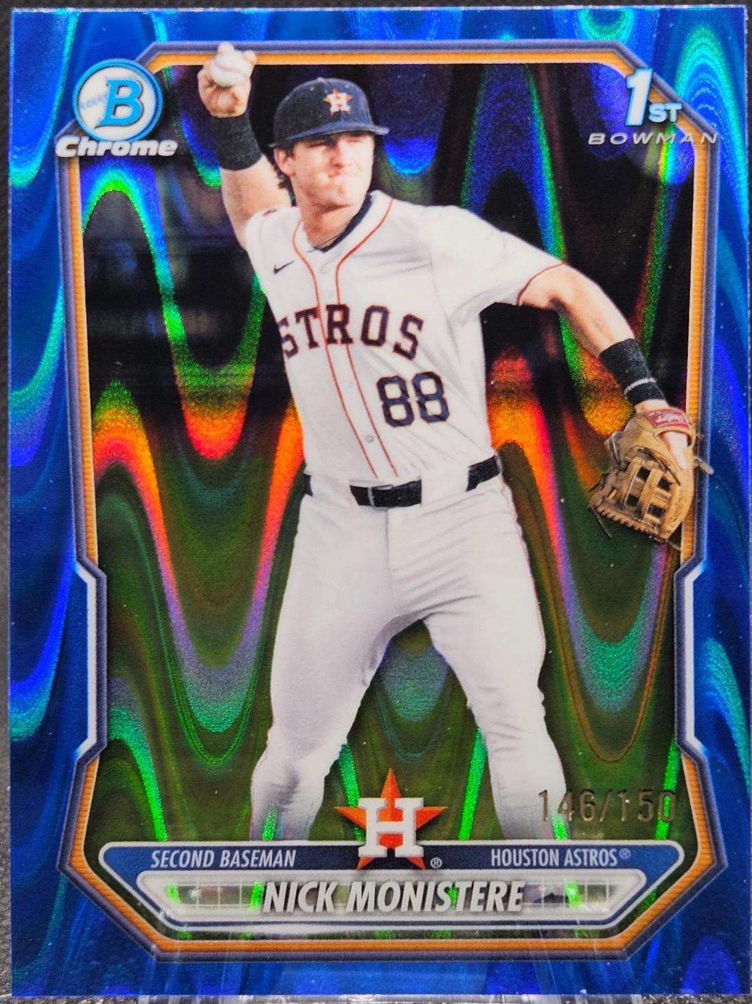 Nick Monistere [Blue RayWave Refractor] #BCP-103