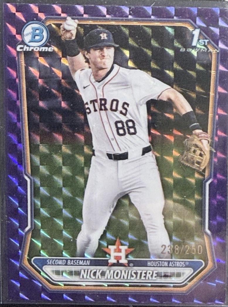 Nick Monistere [Purple Geometric Refractor] #BCP-103