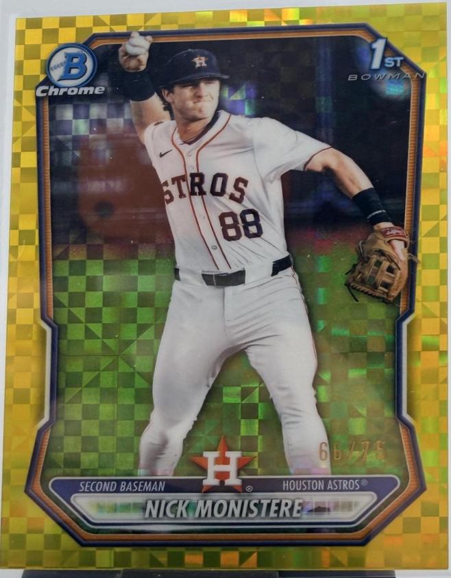Nick Monistere [Yellow Refractor] #BCP-103