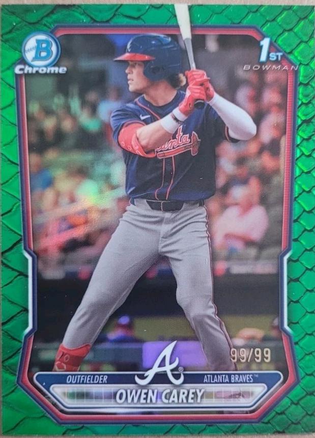 Owen Carey [Green Reptilian Refractor] #BCP-69