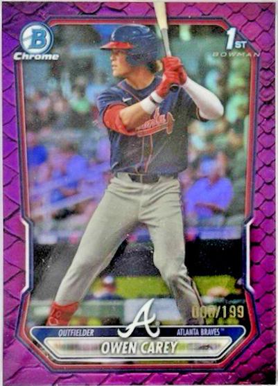 Owen Carey [Reptilian Fuchsia Refractor] #BCP-69