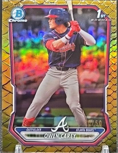 Owen Carey [Reptilian Gold Refractor] #BCP-69
