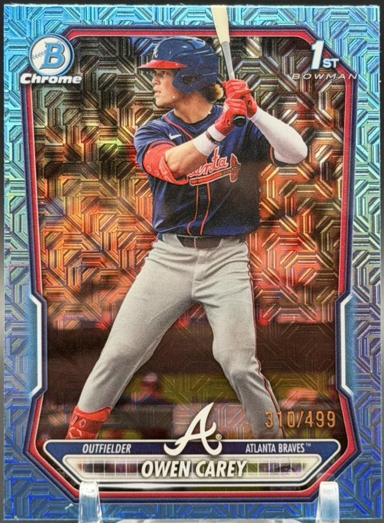 Owen Carey [Sky Blue Mojo Refractor] #BCP-69