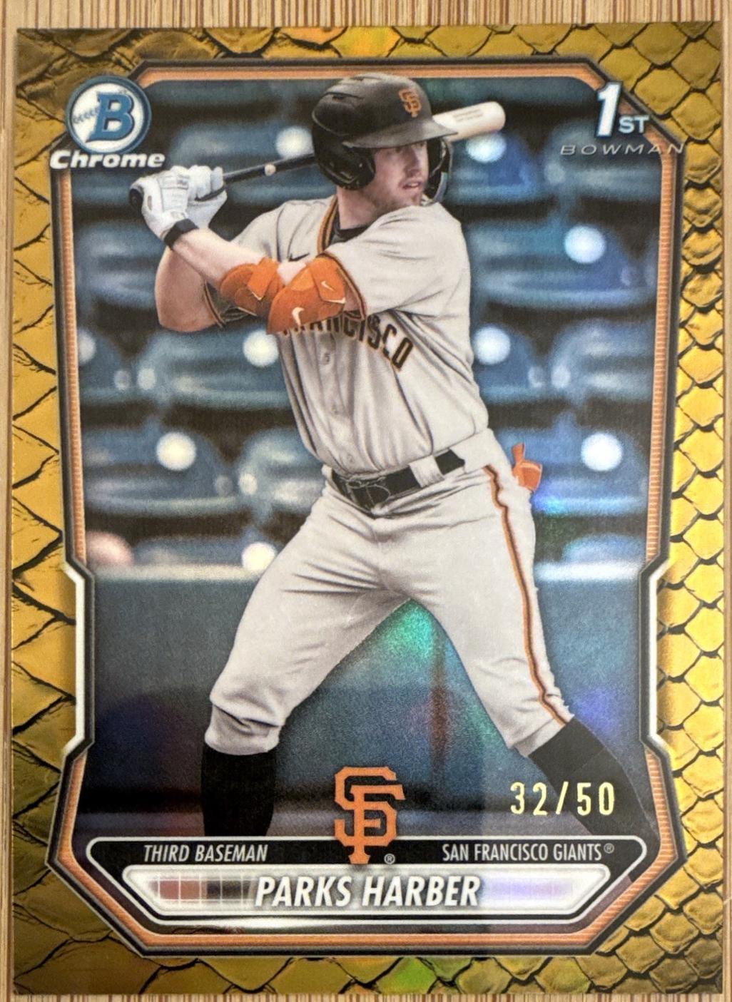 Parks Harber [Reptilian Gold Refractor] #BCP-43