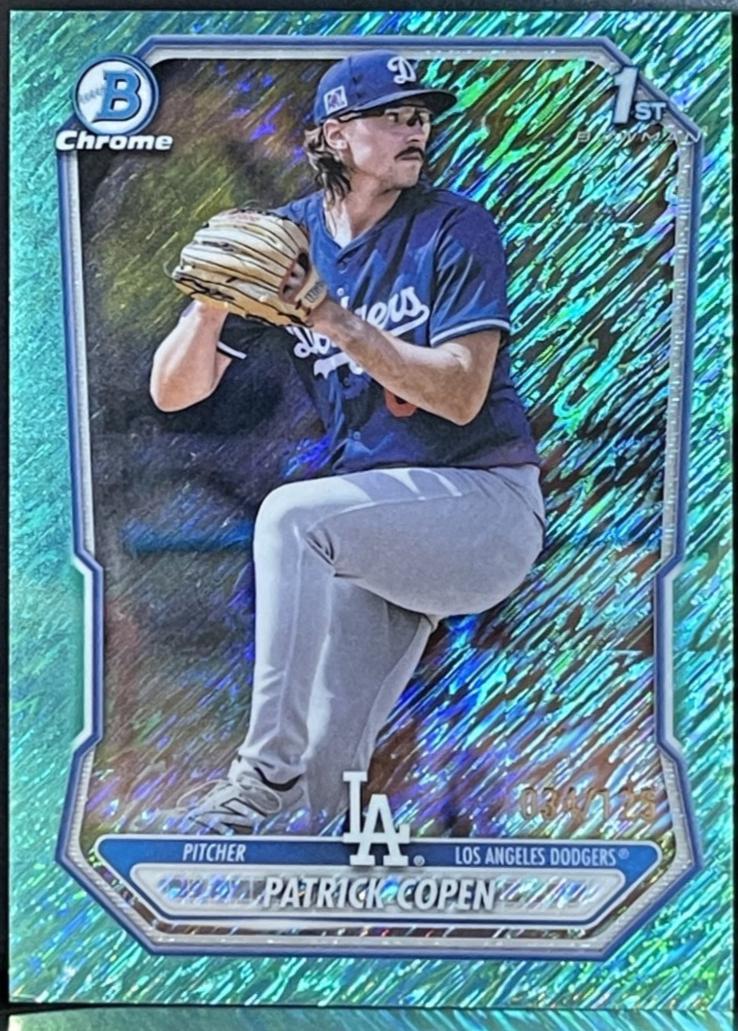 Patrick Copen [Aqua Shimmer Refractor] #BCP-138