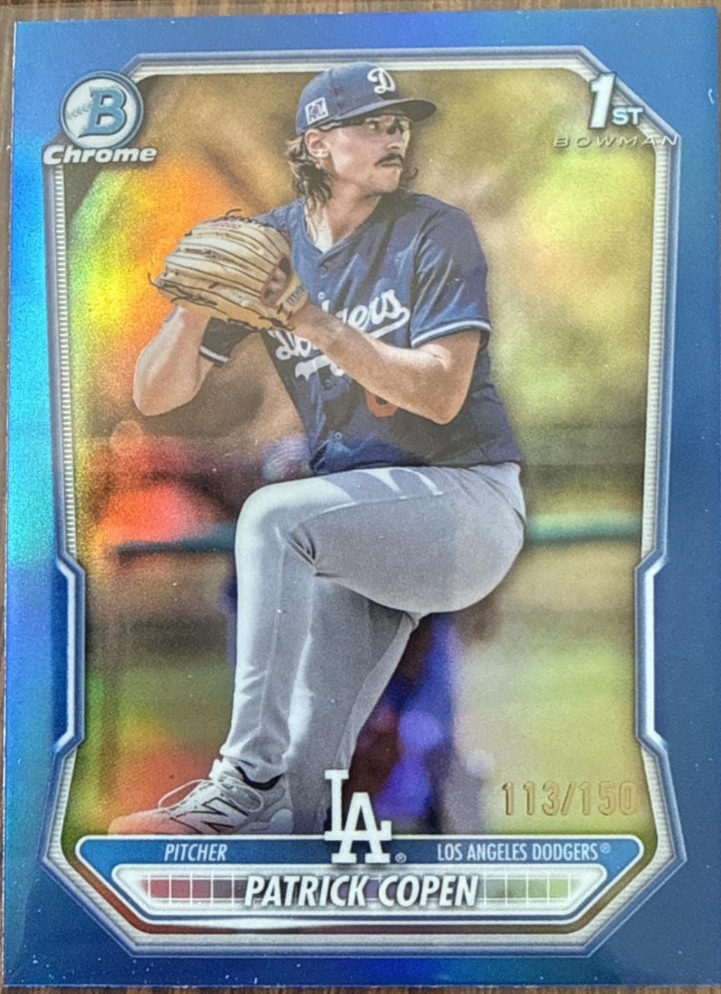 Patrick Copen [Blue Geometric Refractor] #BCP-138