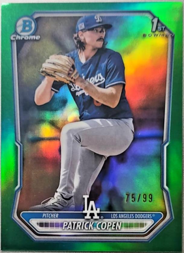 Patrick Copen [Green Geometric Refractor] #BCP-138