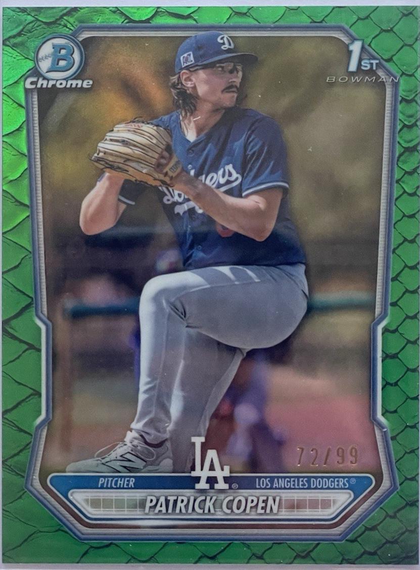Patrick Copen [Green Reptilian Refractor] #BCP-138