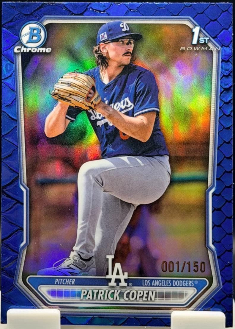 Patrick Copen [Reptilian Blue Refractor] #BCP-138
