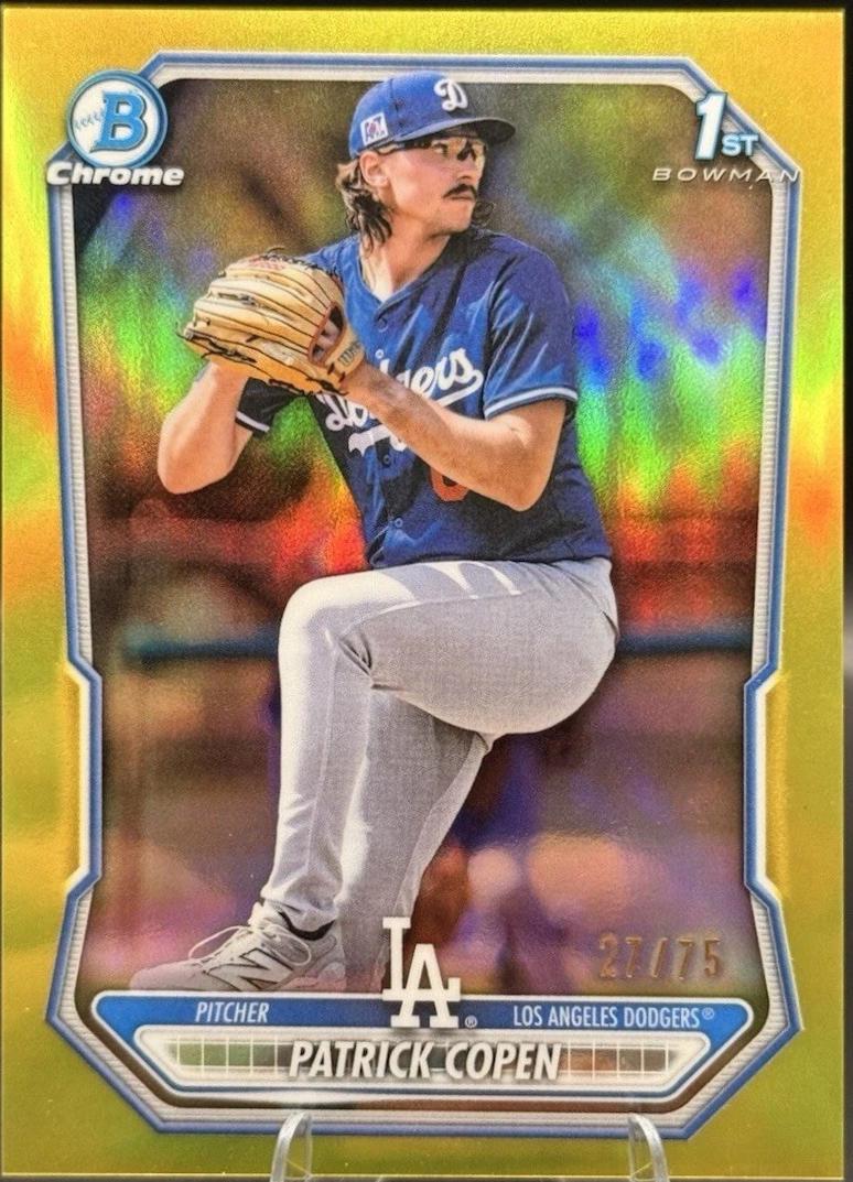 Patrick Copen [Yellow Refractor] #BCP-138