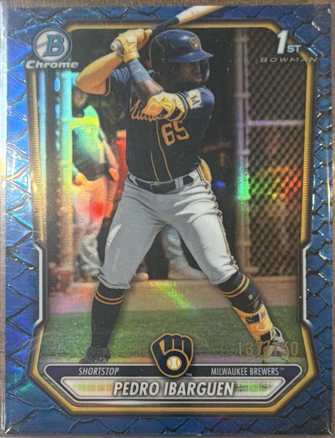 Pedro Ibarguen [Blue Refractor] #BCP-140
