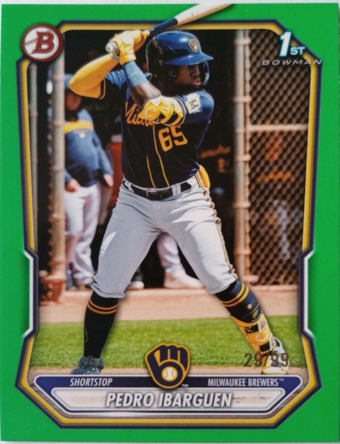 Pedro Ibarguen [Green Refractor] #BCP-140