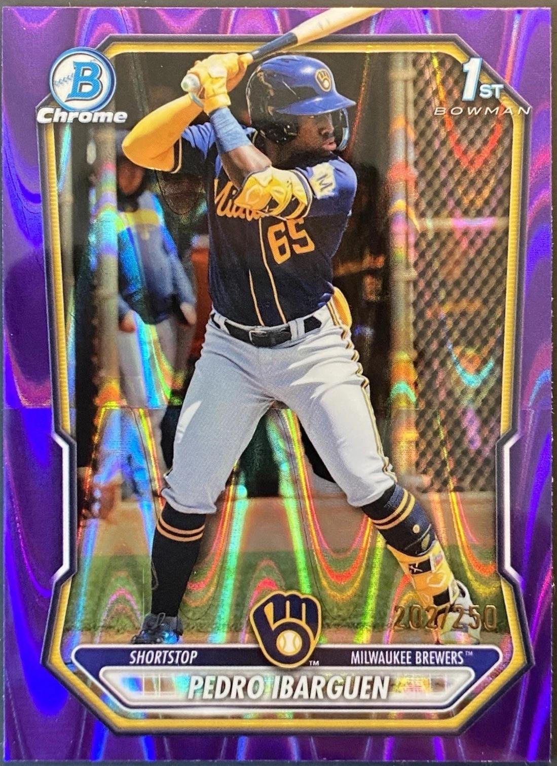 Pedro Ibarguen [Purple Geometric Refractor] #BCP-140