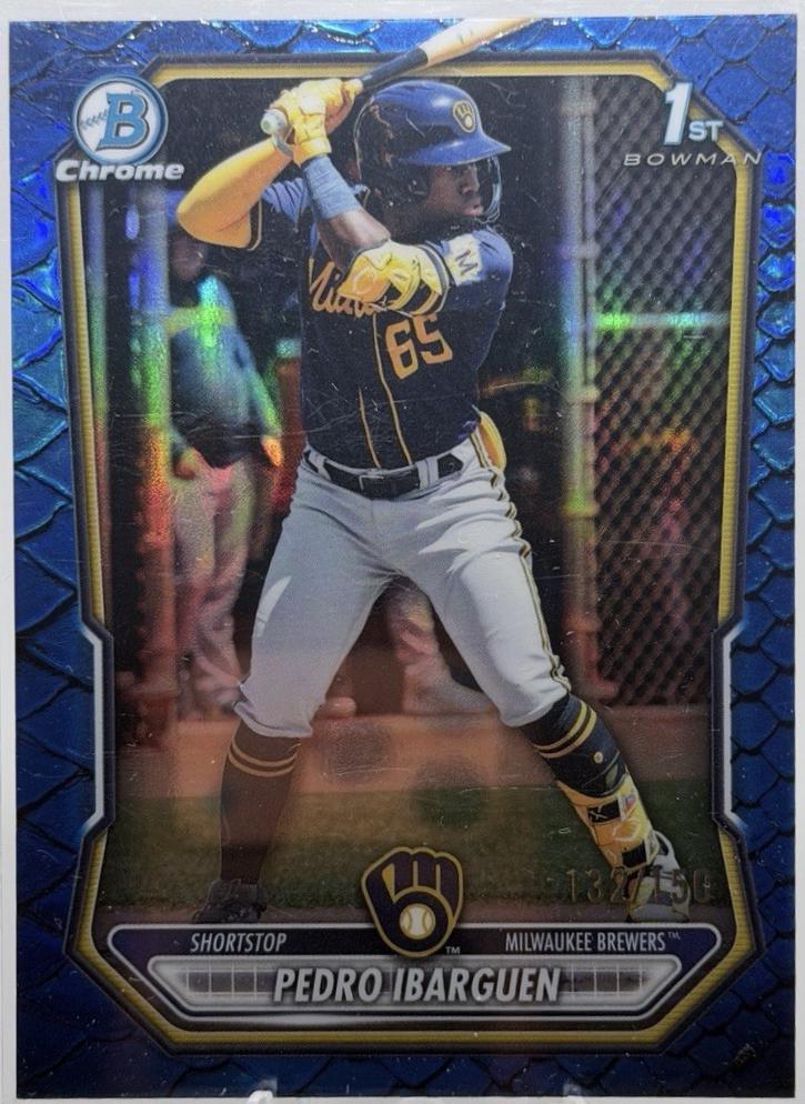Pedro Ibarguen [Reptilian Blue Refractor] #BCP-140