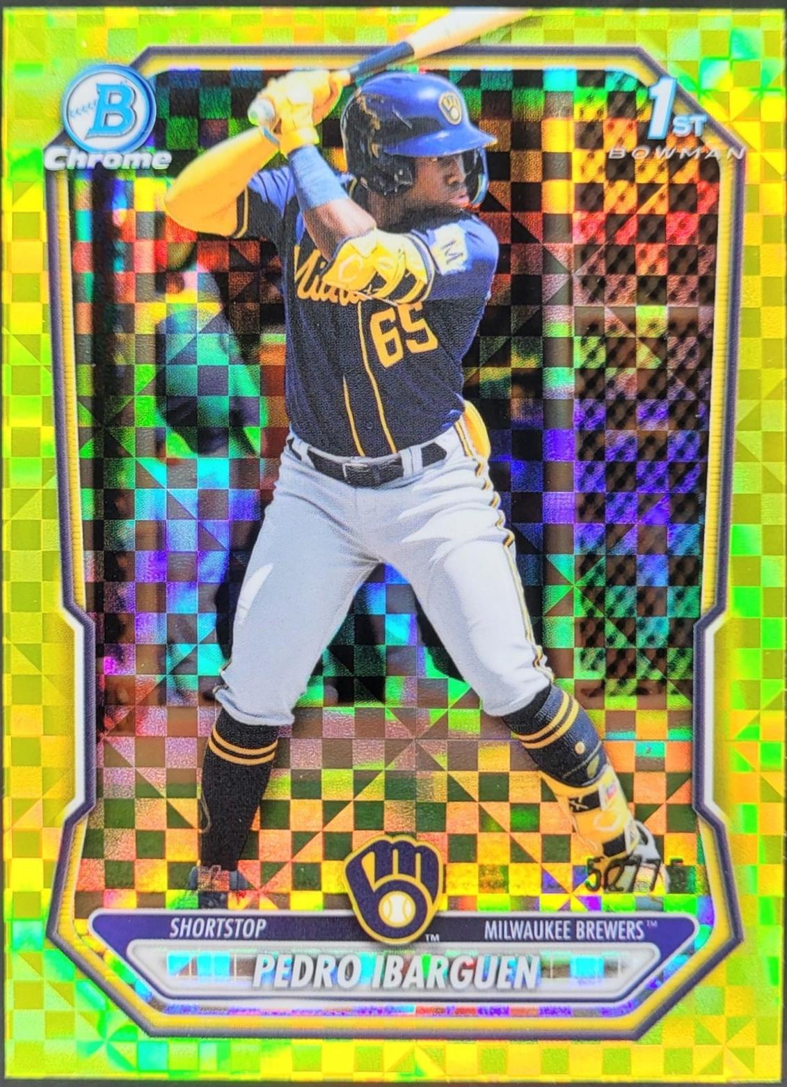 Pedro Ibarguen [Yellow X-Fractor] #BCP-140