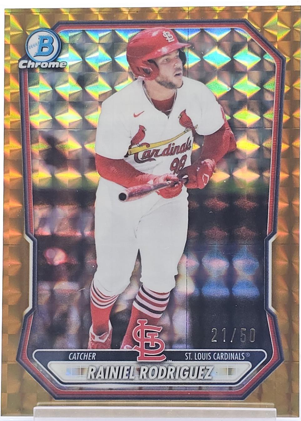 Rainiel Rodriguez [Gold Geometric Refractor] #BCP-54