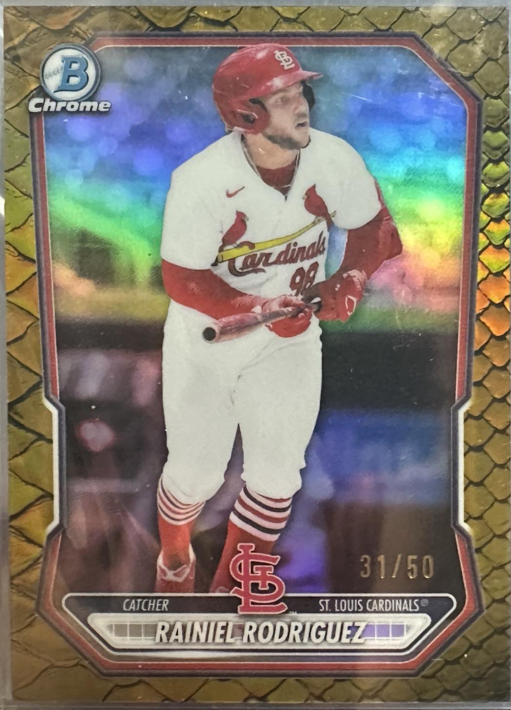 Rainiel Rodriguez [Gold Refractor] #BCP-54