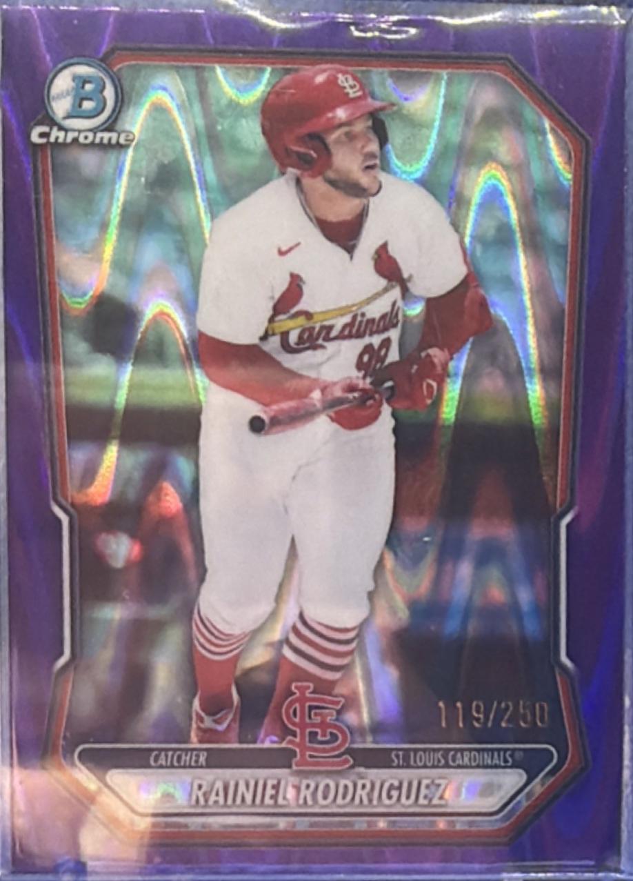 Rainiel Rodriguez [Purple Geometric Refractor] #BCP-54