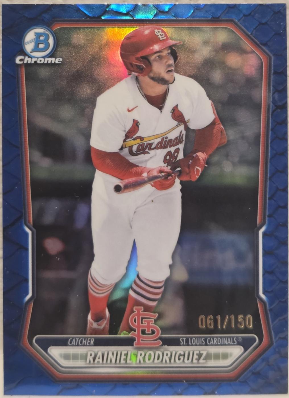 Rainiel Rodriguez [Reptilian Blue Refractor] #BCP-54