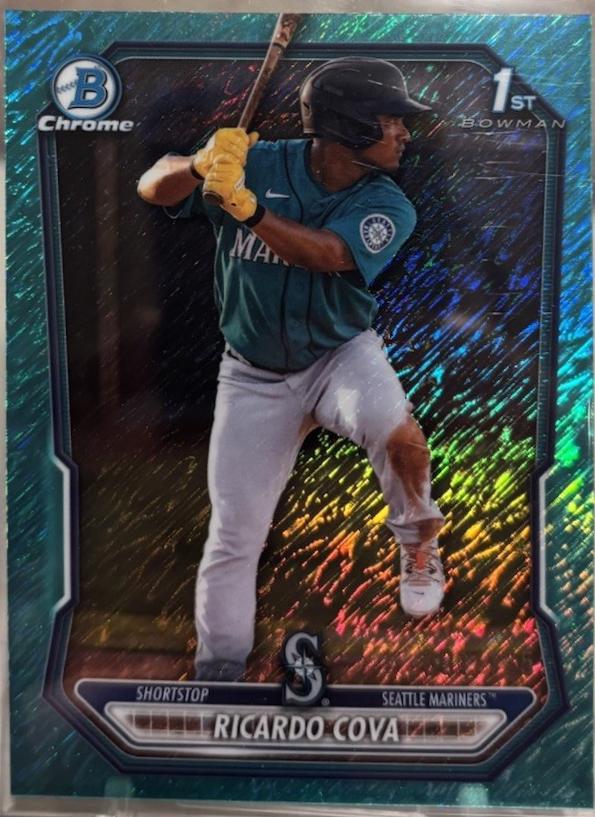 Ricardo Cova [Aqua Shimmer Refractor] #BCP-94