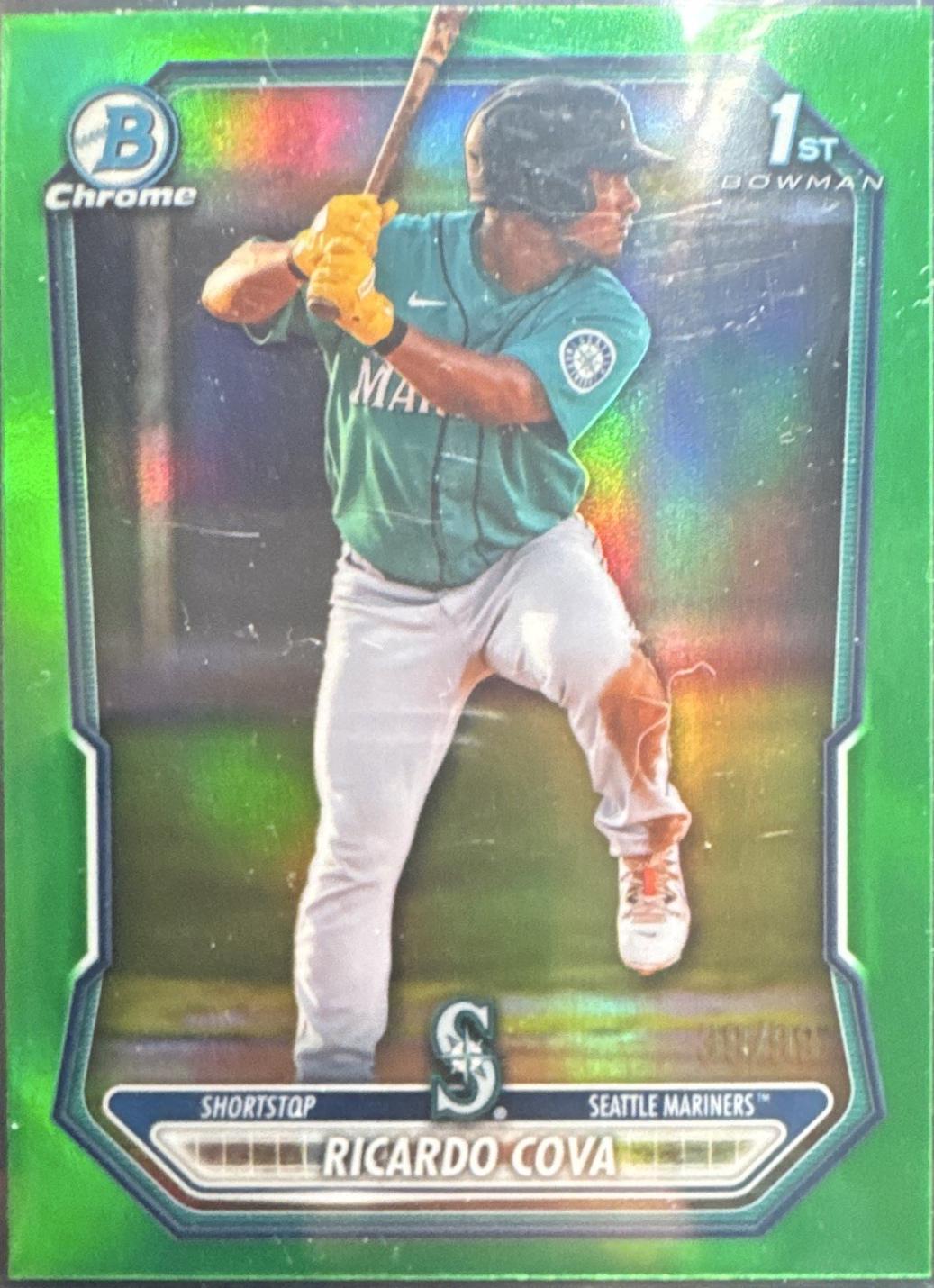 Ricardo Cova [Green Refractor] #BCP-94