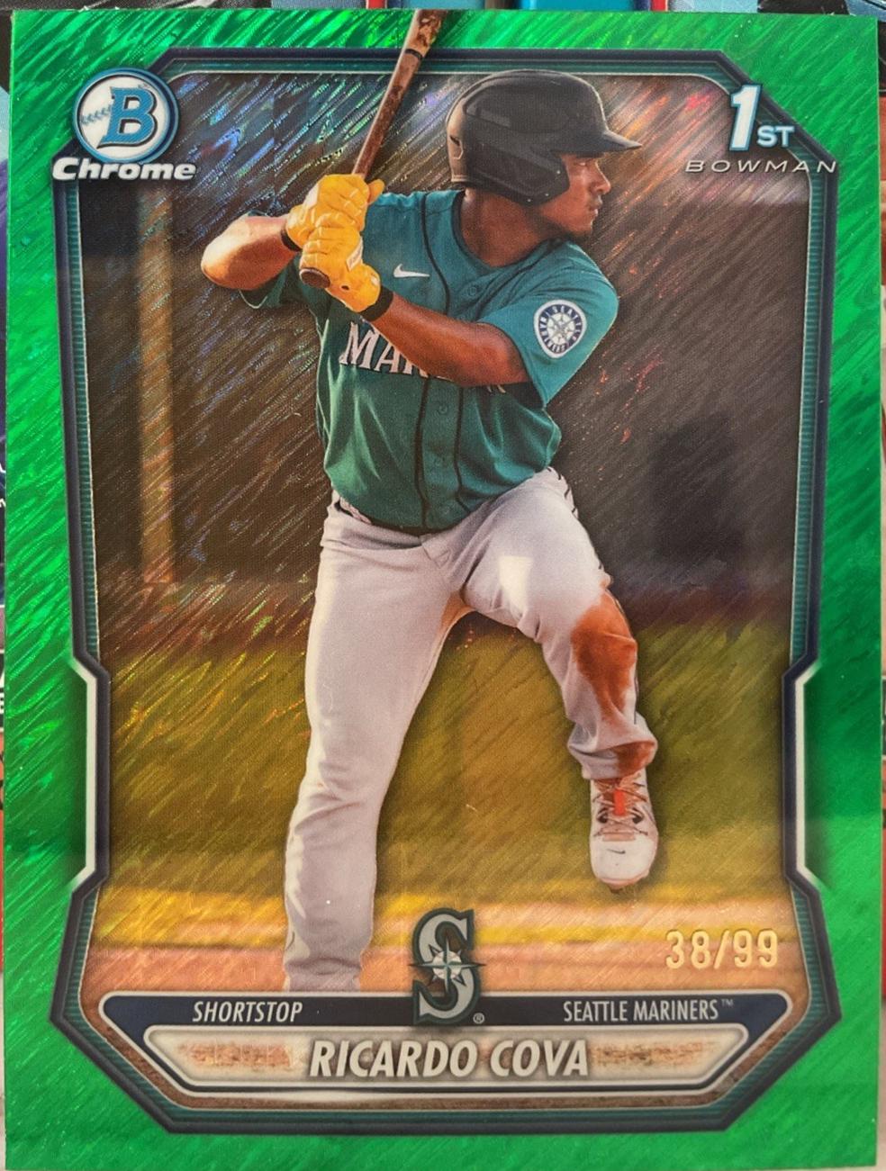 Ricardo Cova [Green Shimmer Refractor] #BCP-94
