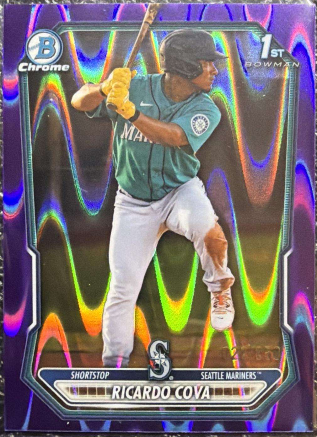 Ricardo Cova [Purple RayWave Refractor] #BCP-94