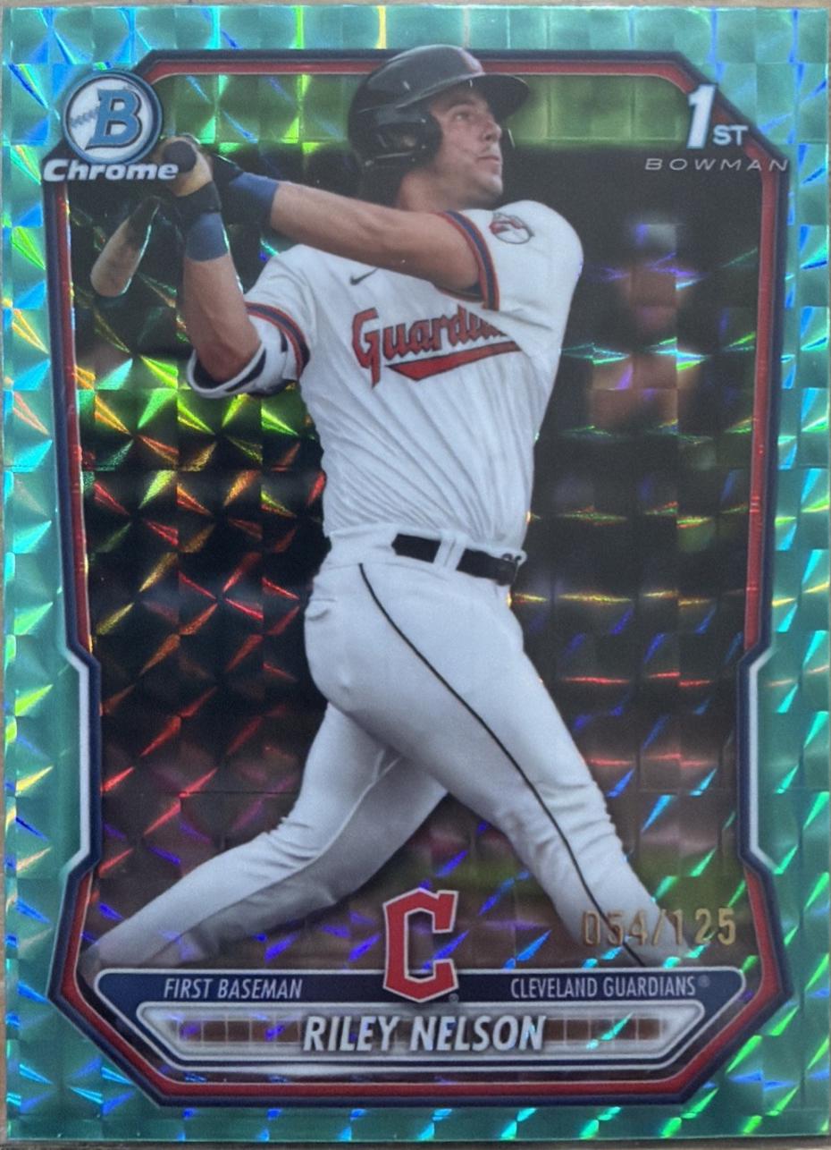 Riley Nelson [Aqua Geometric Refractor] #BCP-124
