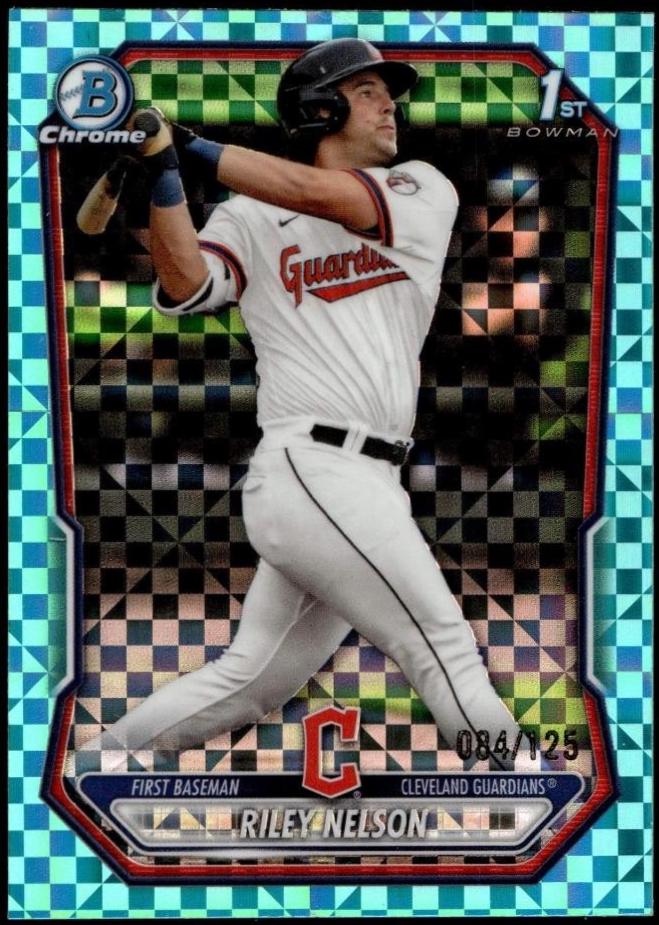 Riley Nelson [Aqua X-Fractor Refractor] #BCP-124