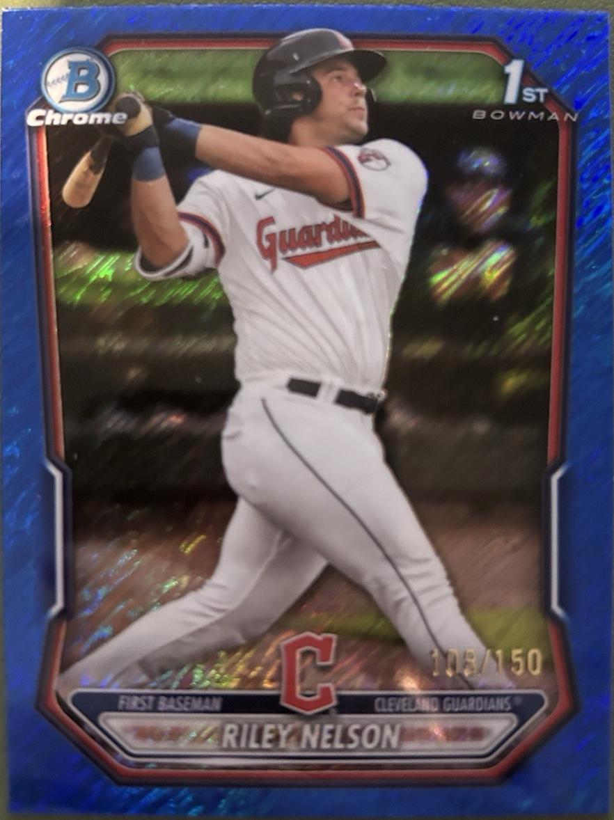 Riley Nelson [Blue Shimmer Refractor] #BCP-124