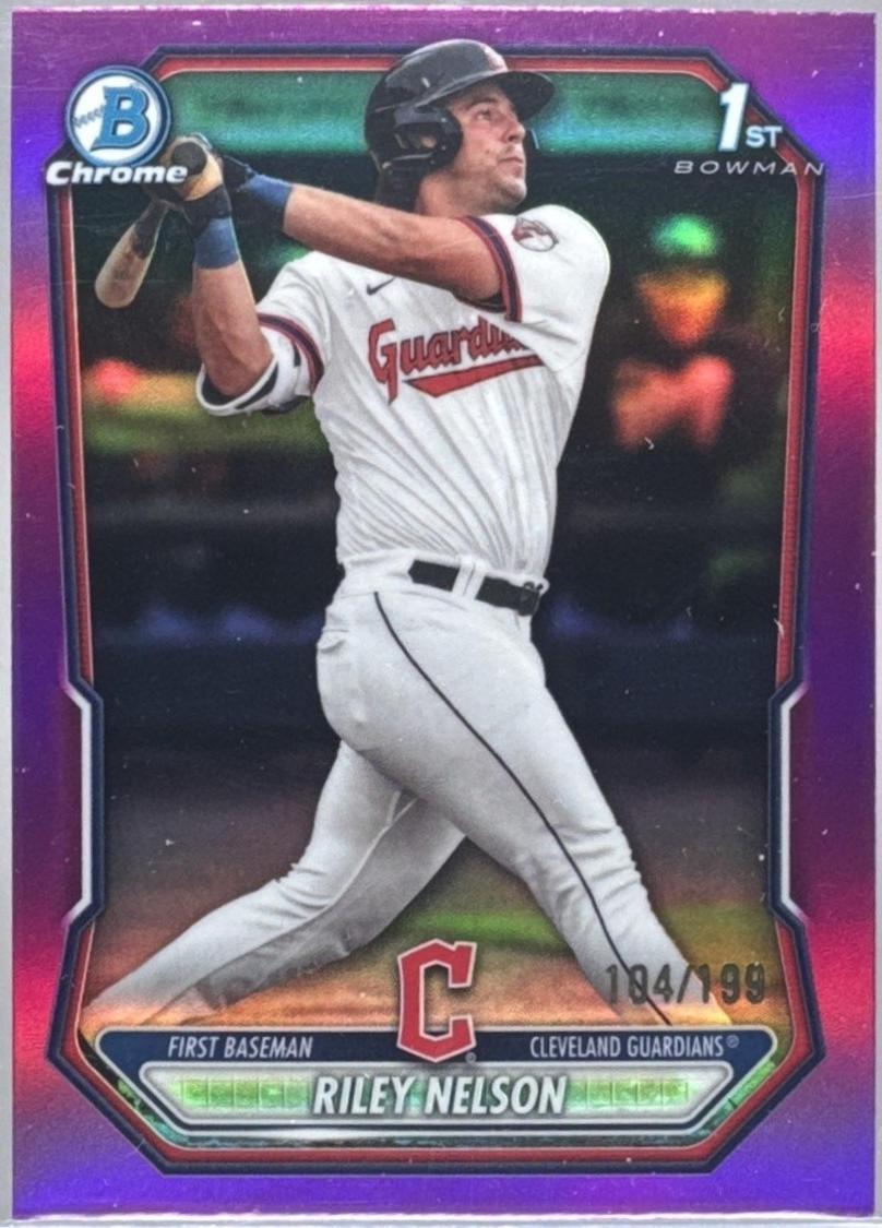 Riley Nelson [Fuchsia Refractor] #BCP-124